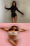 Swinging shaved bald nude